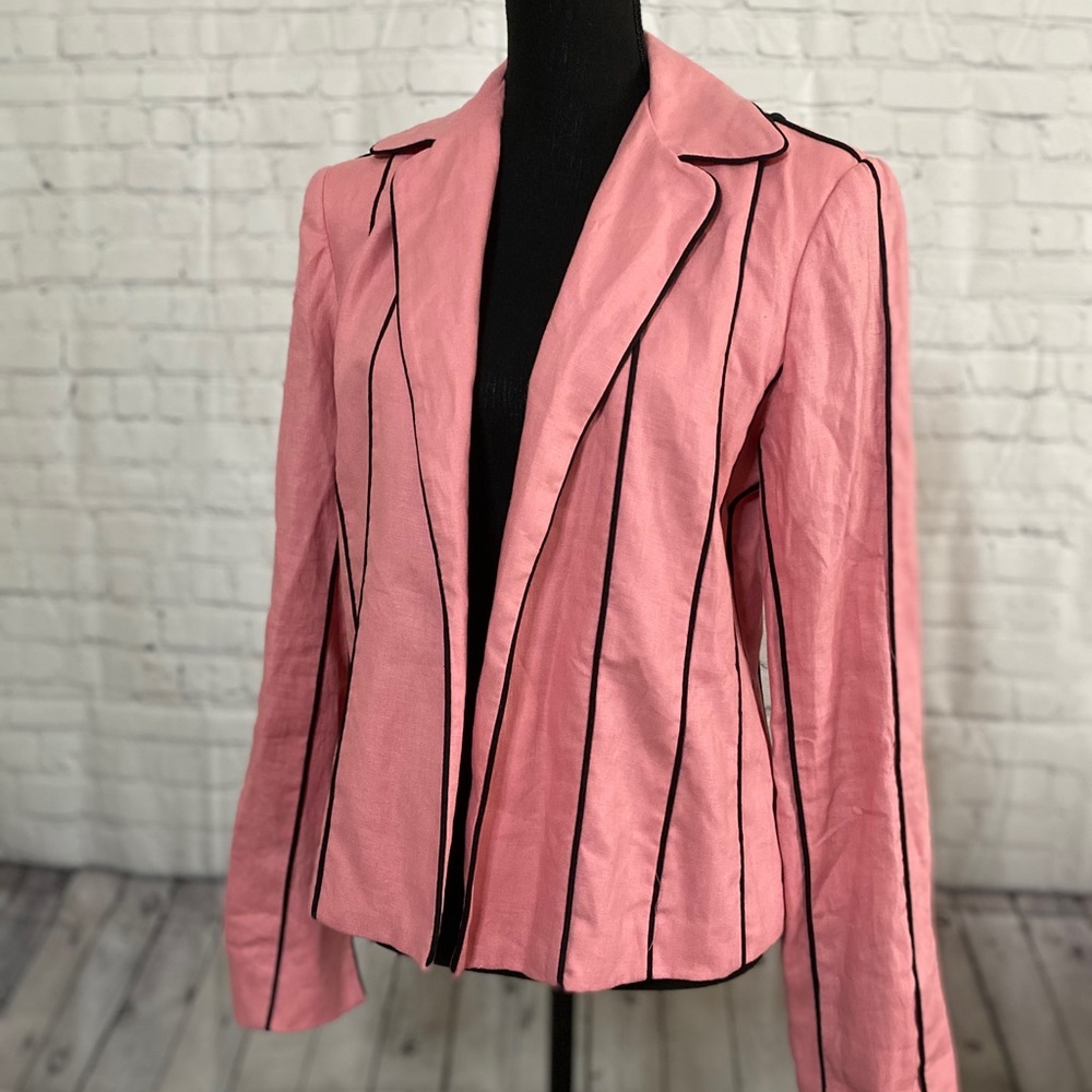 Giancarlo Ferrari Pinstripe Blazer